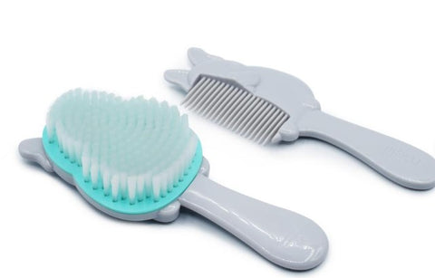 Melii Brush & Comb Set - Bulldog