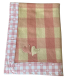 Vintage Wool Blanket - Coconut Ice