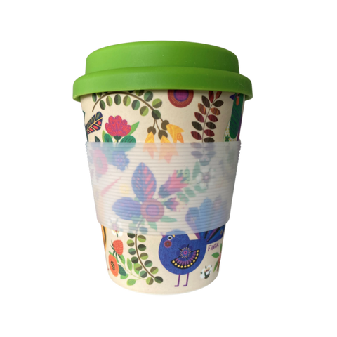 NZ Birds - Bamboo Fibre Coffee Cup