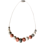 Silicone Teething Necklace - Blush