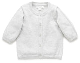 Purebaby Pale Grey Cardigan