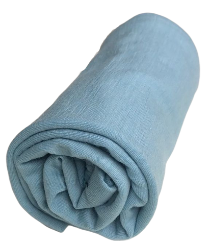 NZ-made superfine Merino blanket - Blue Topaz