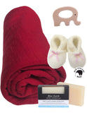 NZ Made Merino Gift Set - Ruby