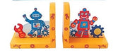 Robot Wooden Book Ends