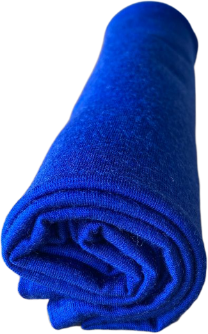 NZ made superfine Merino blanket - Sapphire