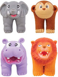 Rubber animal finger puppets