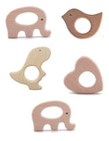 Natural Wooden teethers, buy multiple