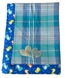 vintage wool baby blanket