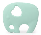 Silicone Teething Elephant - Mint