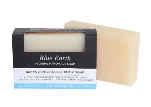 A twin pack of babys’ Gentle Babble Boom Soap