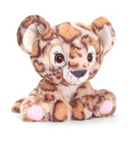 Keeleco soft baby leopard cuddly toy