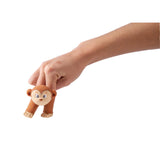Rubber monkey finger puppet