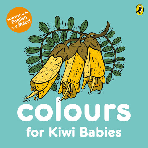 Board book - Colours for Kiwi Babies - in English and Te Reo