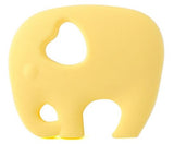 Silicone Teething Elephant - Yellow