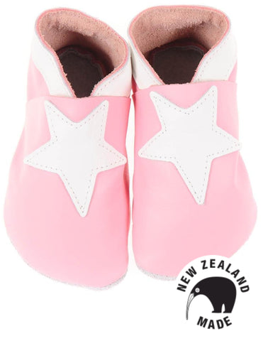 Peony Stars - NZ made leather shoes